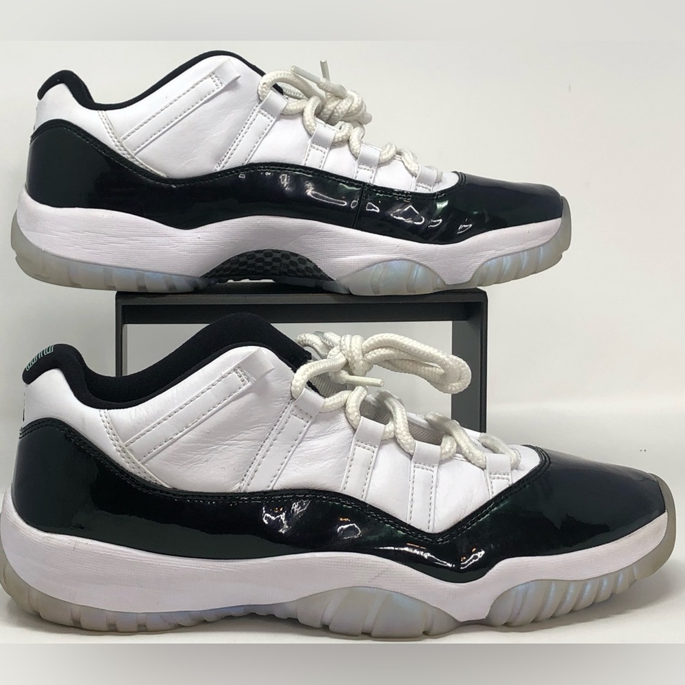 Nike Mens Air Jordan 11 Retro Low Emerald 528895-145 - Size 12 No Box - Picture 15 of 15